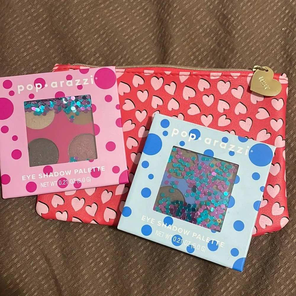 New pop arazzi eyeshadows and bag